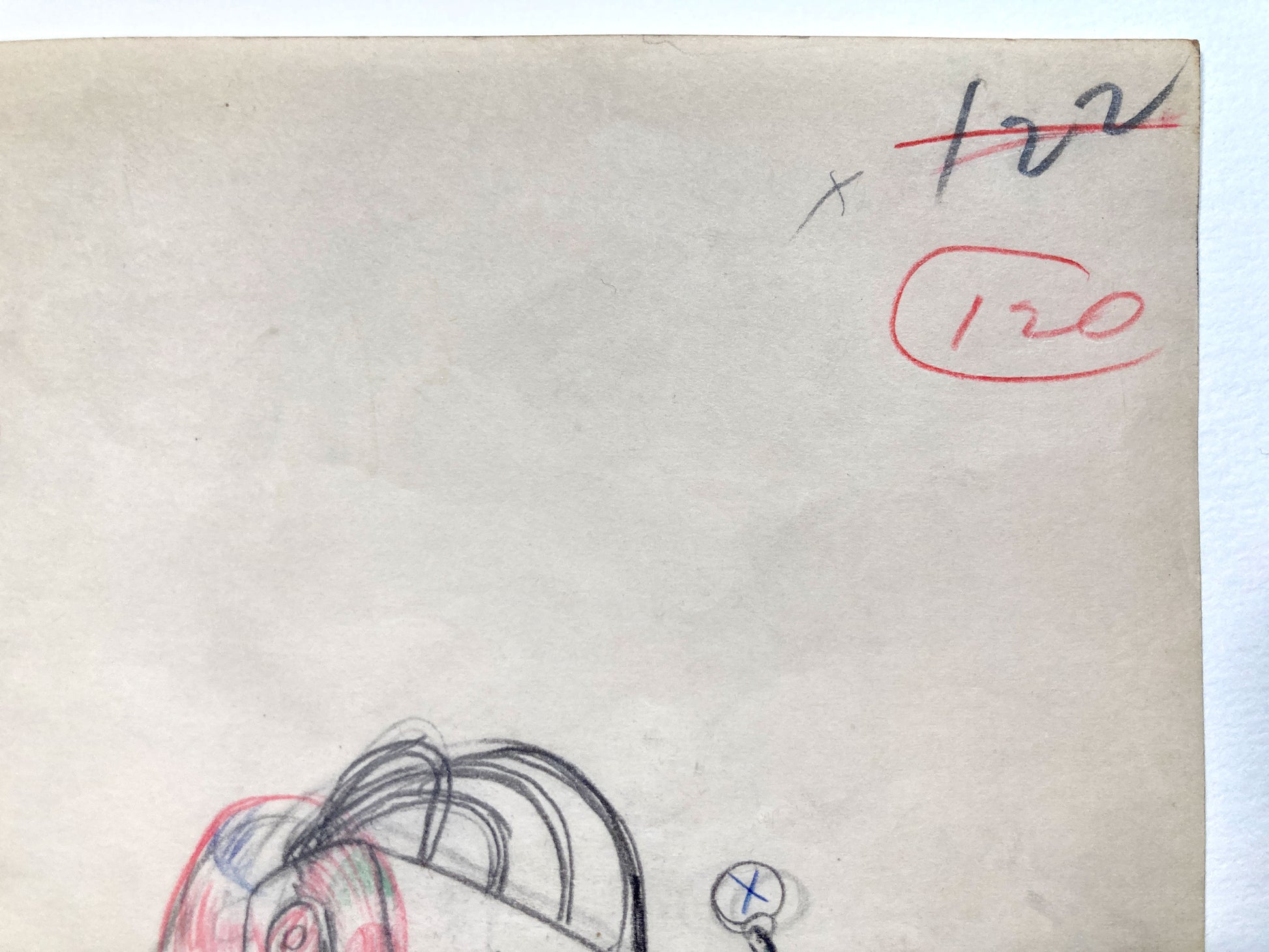 Mickey's Service Station Peg Leg Pete Animation Drawing (Walt Disney, 1935). For sale on FLIP Gallery