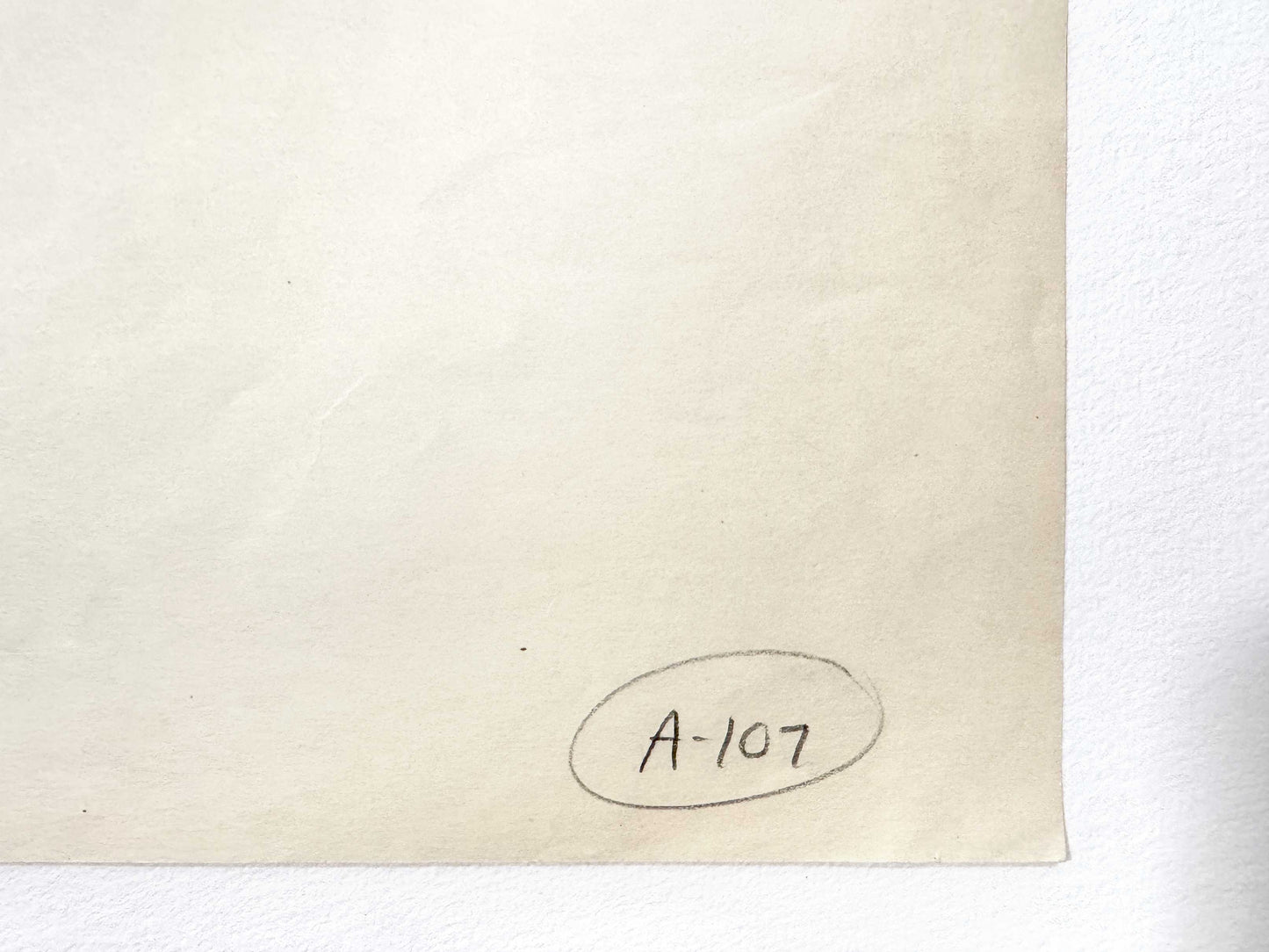Peter Pan John Darling Original Animation Production Drawing (Walt Disney, 1953). For sale on FLIP Gallery