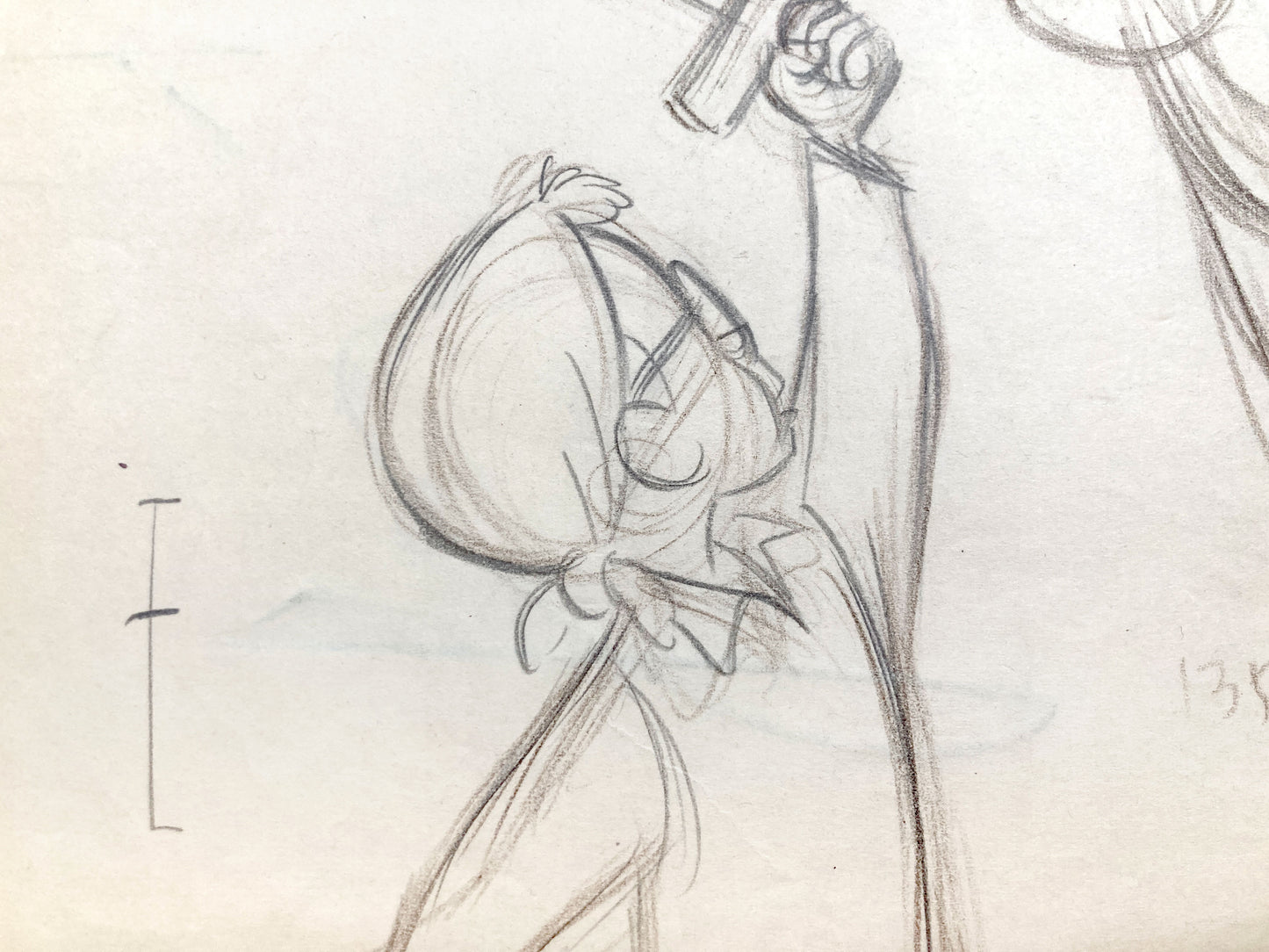 PETER PAN : John and Michael Darling Original Animation Drawing (Walt Disney, 1953). For sale on FLIP Gallery