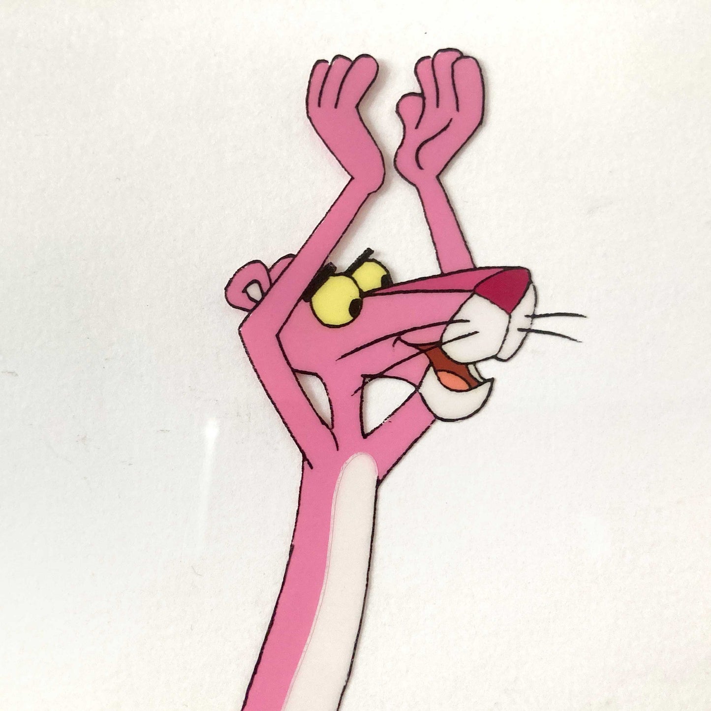The Pink Panther - Original Production Used Animation Celluloid (From the Tv show 80s). For sale on FLIP Gallery