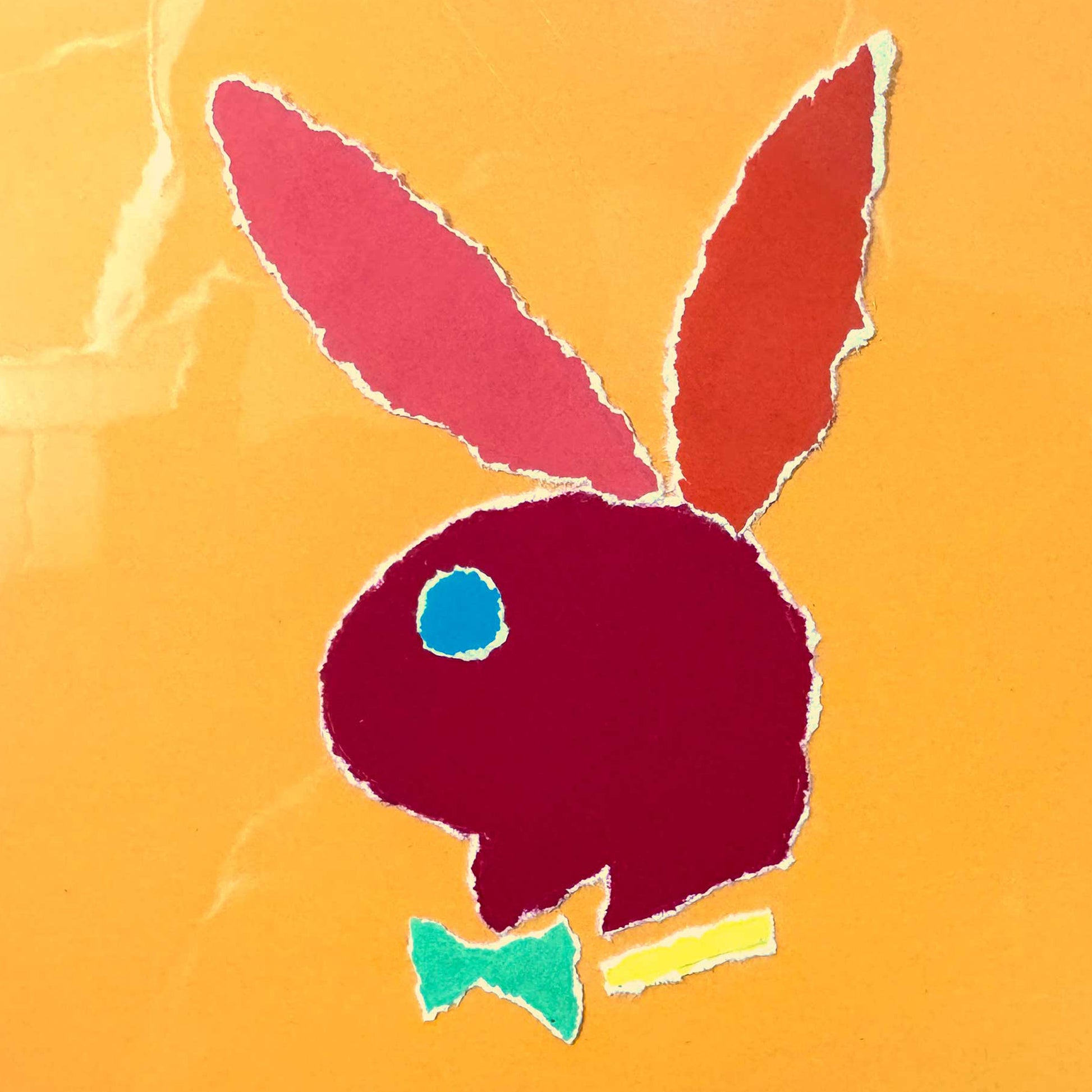 Playboy TV Original Animation Production Cel of the Playboy Logo (1980s). For sale on FLIP Gallery