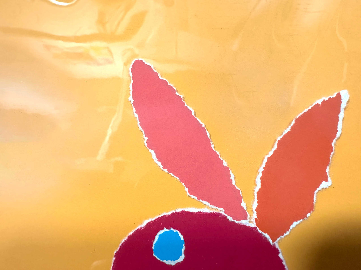 Playboy TV Original Animation Production Cel of the Playboy Logo (1980s). For sale on FLIP Gallery