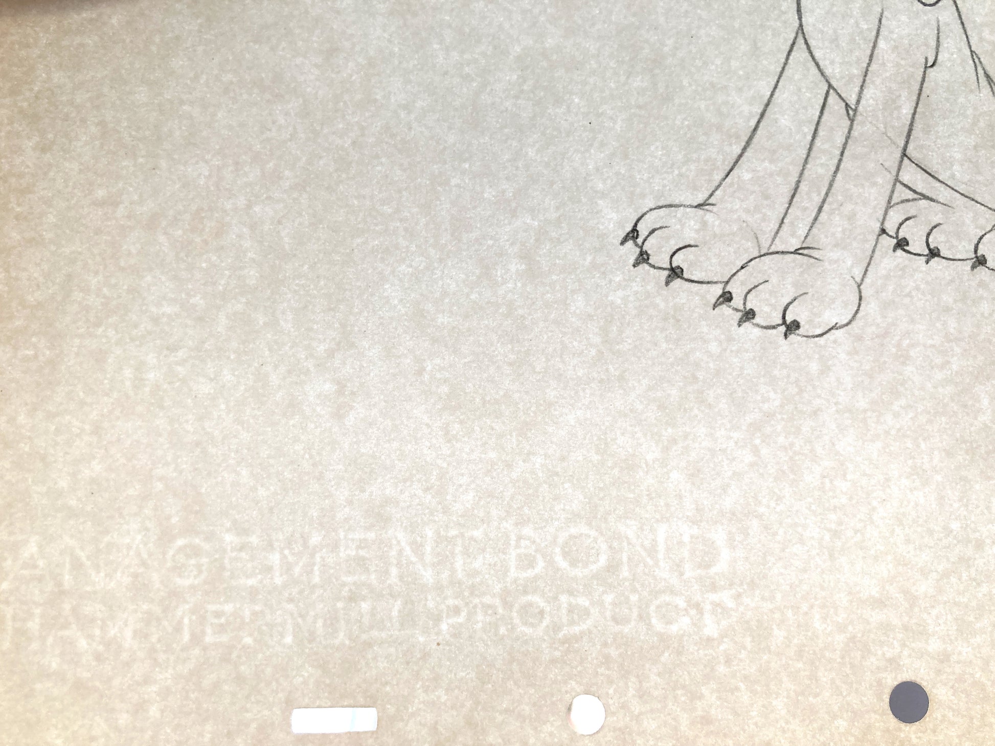 Society Dog Show : Original Pluto Production Drawing (Walt Disney, 1939). For sale on FLIP Gallery
