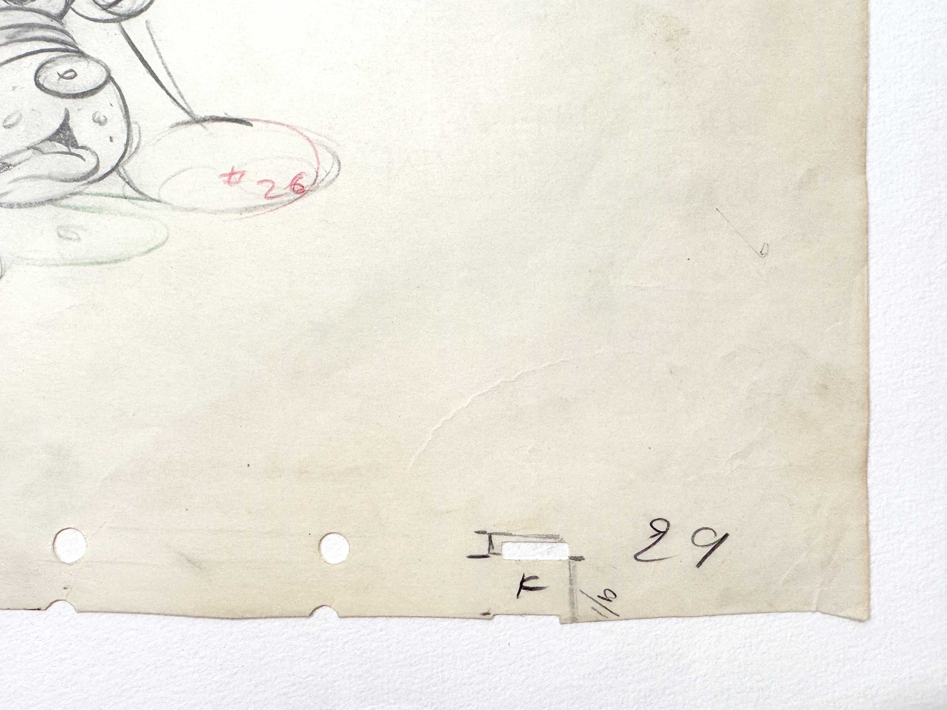 Beach Picnic Pluto Original Animation Production Drawing (Walt Disney, 1939). For sale on FLIP Gallery