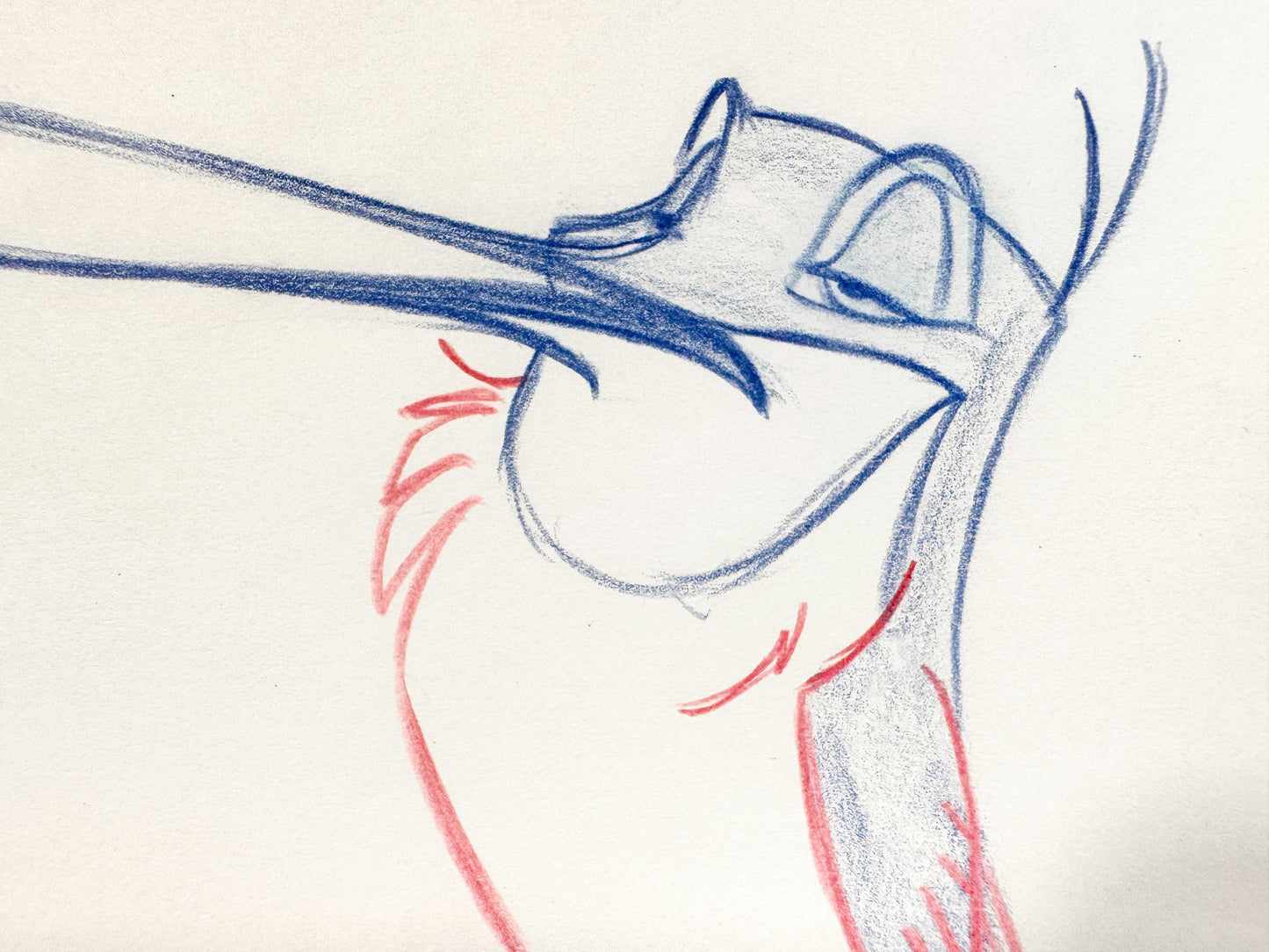 Pocahontas Flit Original Animation Drawing (Walt Disney, 1995). For sale on FLIP Gallery