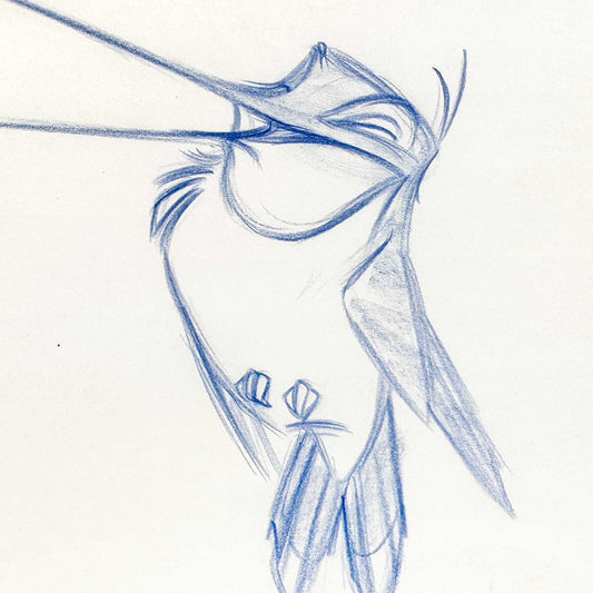 Pocahontas - Flit Original Animation Drawing (Walt Disney, 1995). For sale on FLIP Gallery