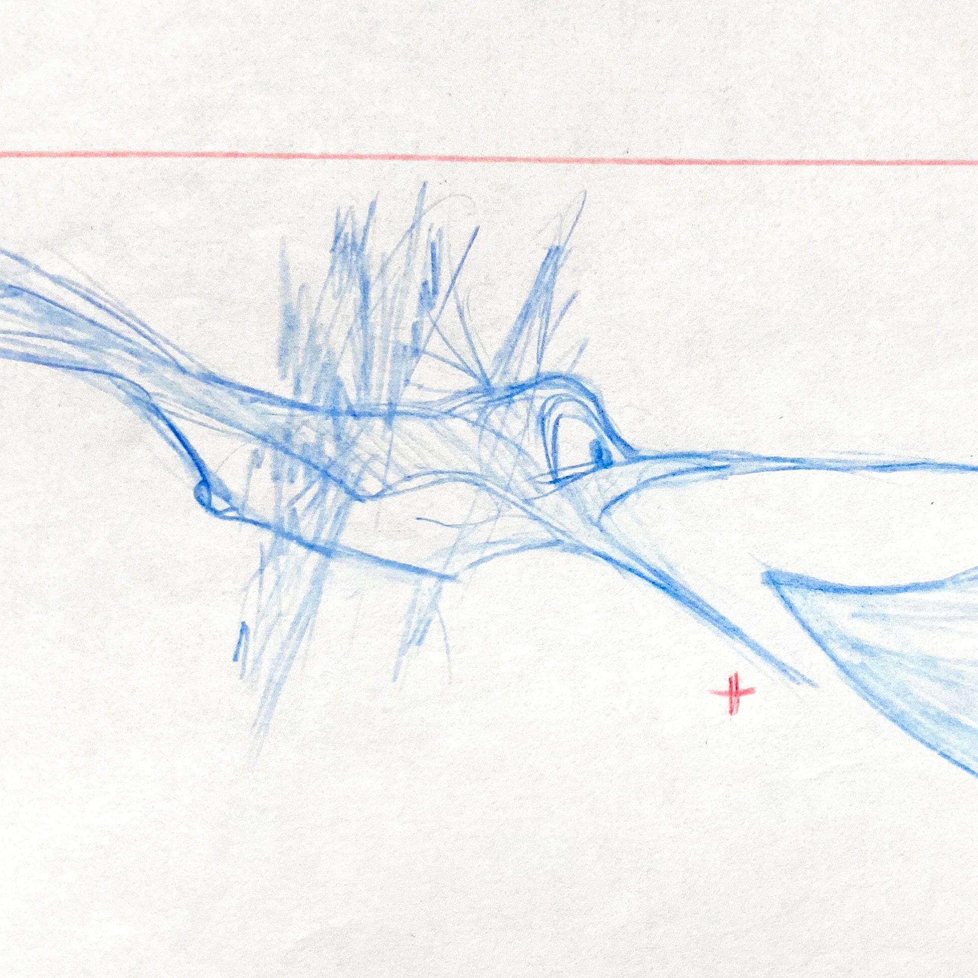 Pocahontas - Flit Original Production Used Rough Animation Drawing (Walt Disney, 1995). For sale on FLIP Gallery