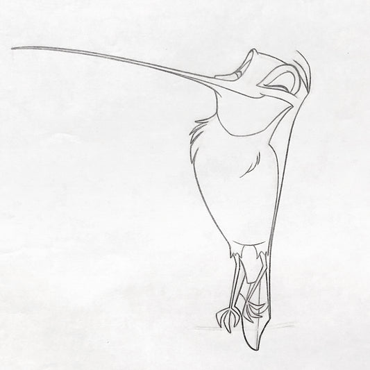 Pocahontas - Flit Original Production Used Animation Drawing (Walt Disney, 1995). For sale on FLIP Gallery