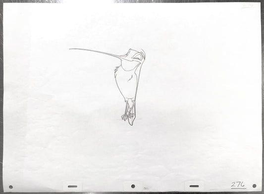 Pocahontas - Flit Original Production Used Animation Drawing (Walt Disney, 1995). For sale on FLIP Gallery