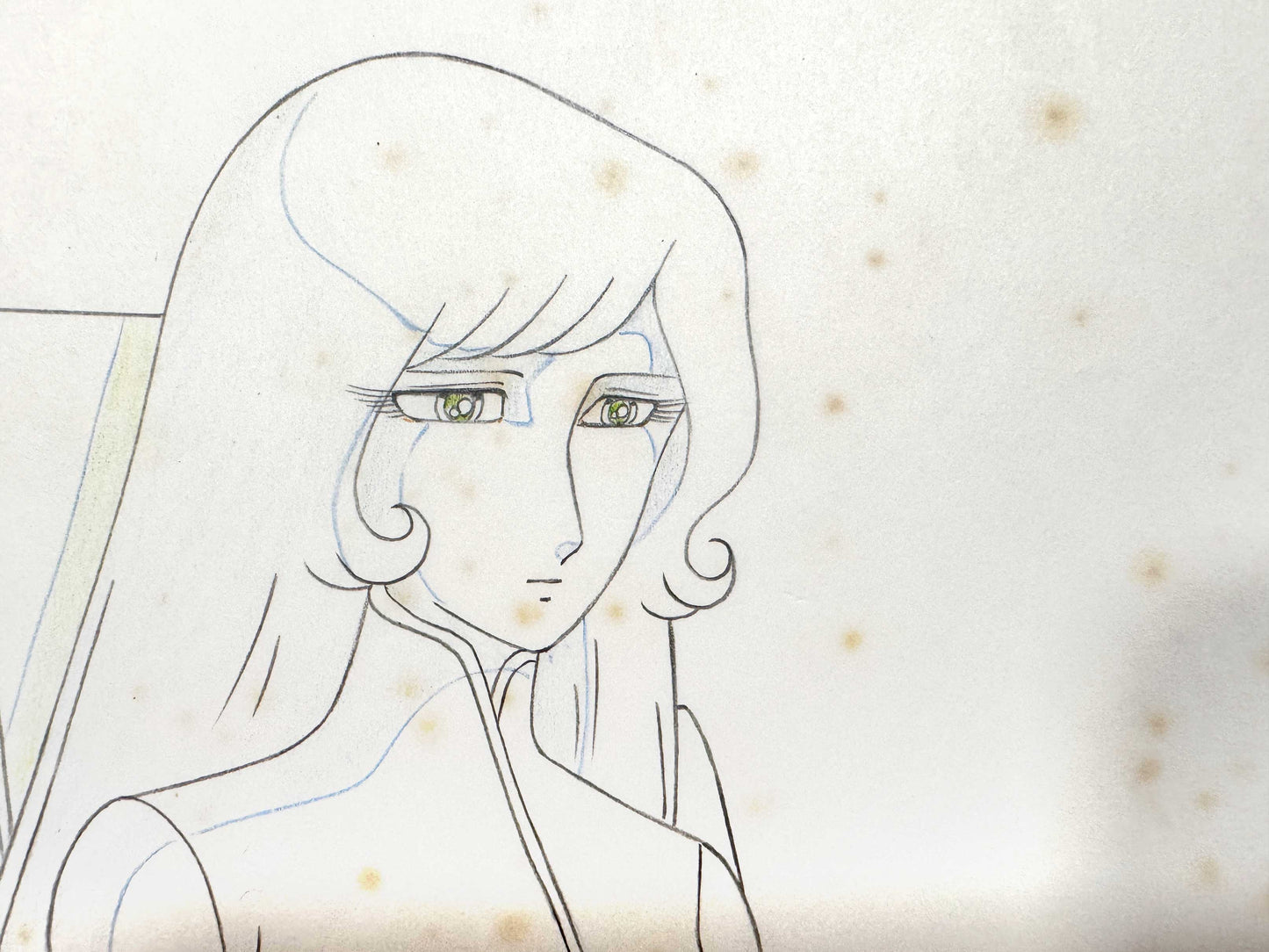 Queen Millennia Original Animation Production Drawing - Toei Animation / Leiji Matsumoto (1981/82). For sale on FLIP Gallery