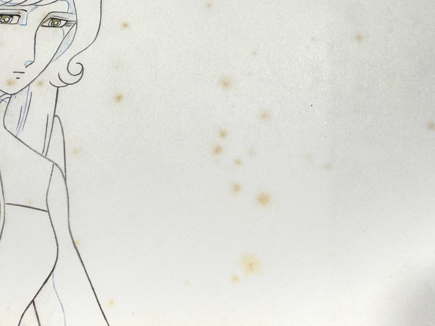 Queen Millennia Original Animation Production Drawing - Toei Animation / Leiji Matsumoto (1981/82). For sale on FLIP Gallery