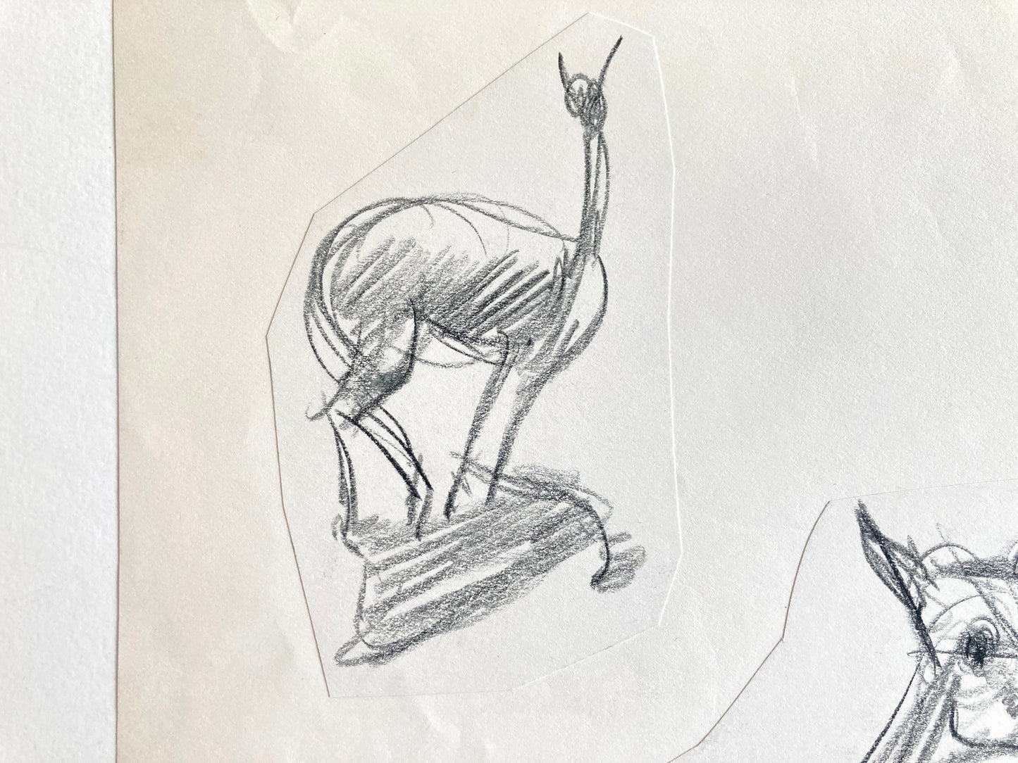 Original research of Richard Bazley (b.1962), Animator for Disney (Pocahontas, Tarzan, Hercules…). For sale on FLIP Gallery