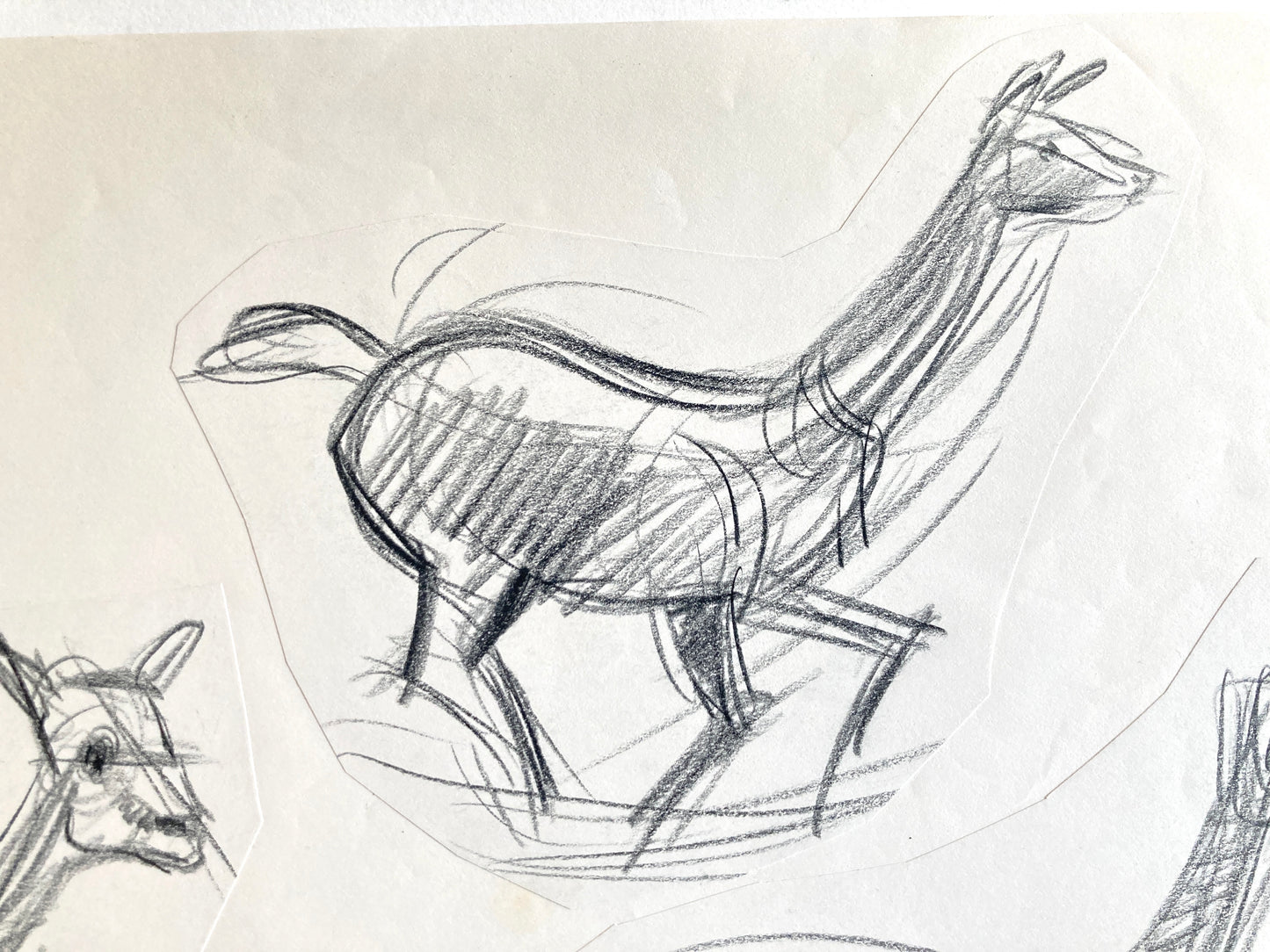 Original research of Richard Bazley (b.1962), Animator for Disney (Pocahontas, Tarzan, Hercules…). For sale on FLIP Gallery