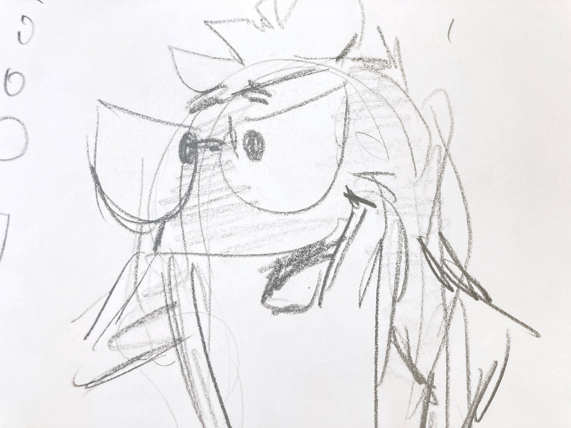 Original Drawing of the legendary animator Richard Williams (1933-2019). For sale on FLIP Gallery