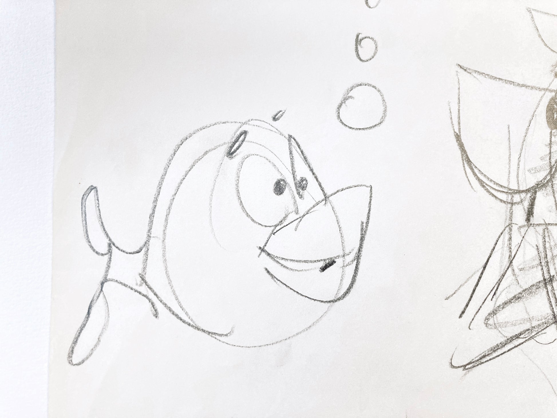 Original Drawing of the legendary animator Richard Williams (1933-2019). For sale on FLIP Gallery