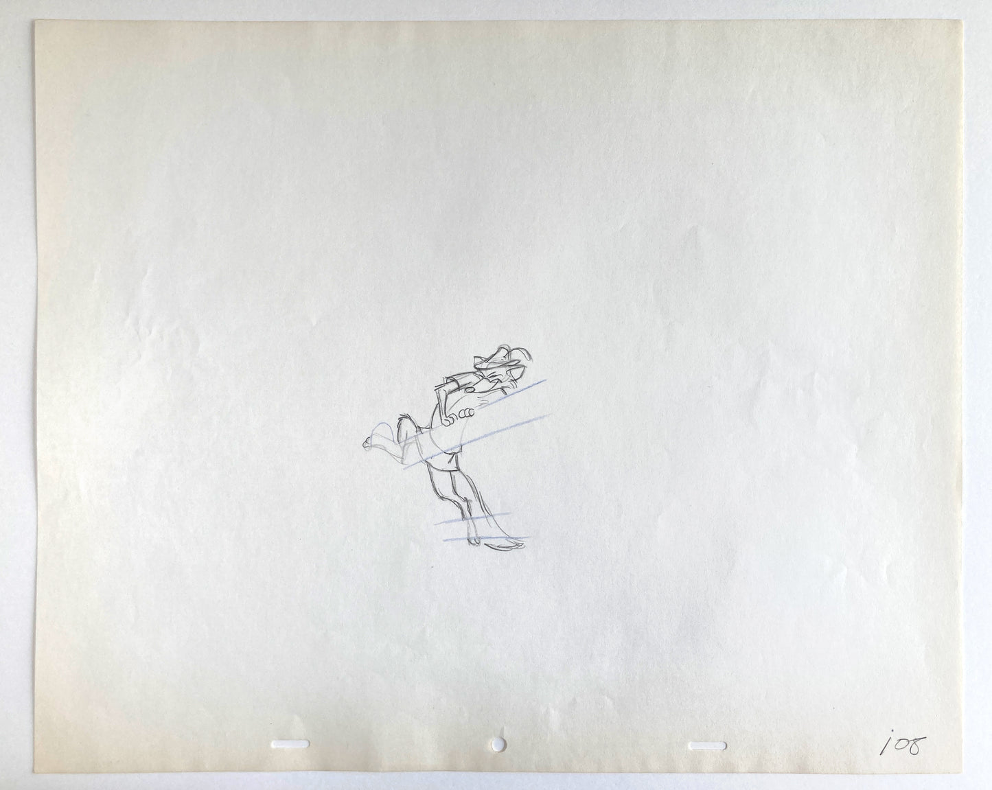 Robin Hood : Original Rough Animation Drawing (Walt Disney, 1973). For sale on FLIP Gallery