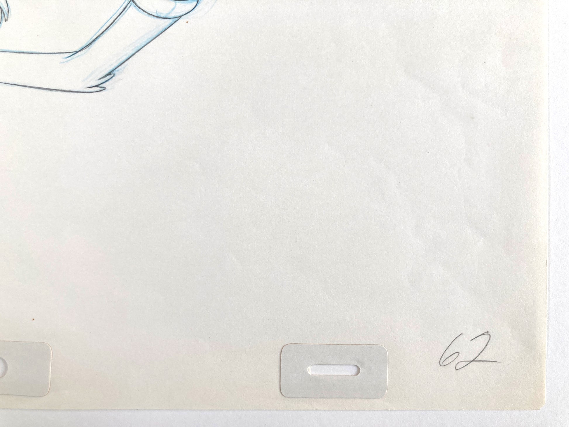 Roger Rabbit Tummy Trouble Original Animation Production Drawing (Walt Disney/Amblin, 1988). For sale on FLIP Gallery