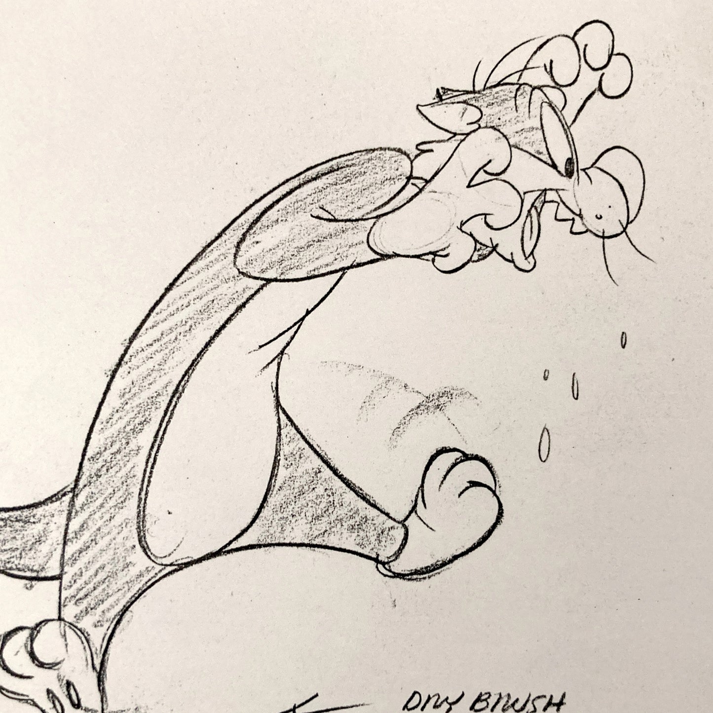 SYLVESTER : Original copy from 1949 from Virgil Ross Archive (Warner Bros.) For sale on FLIP Gallery