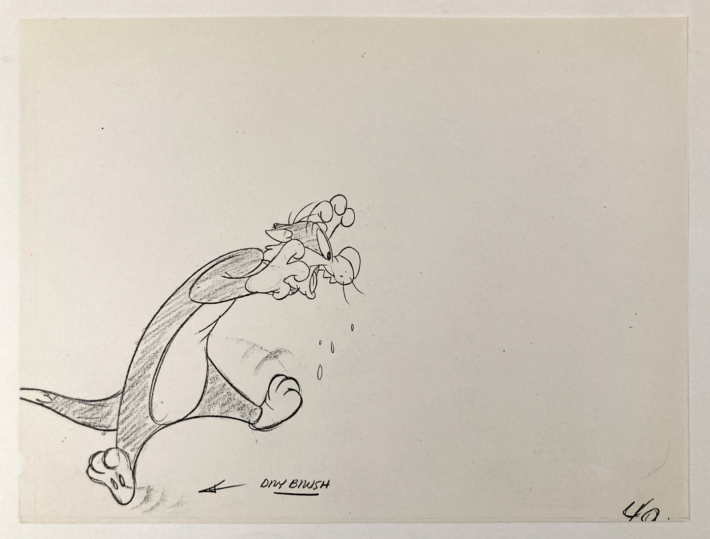 SYLVESTER : Original copy from 1949 from Virgil Ross Archive (Warner Bros.) For sale on FLIP Gallery