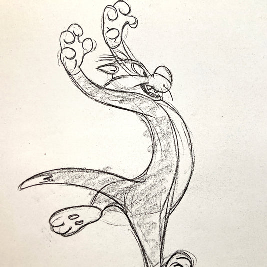SYLVESTER : Original copy from 1949 from Virgil Ross Archive (Warner Bros.) For sale on FLIP Gallery