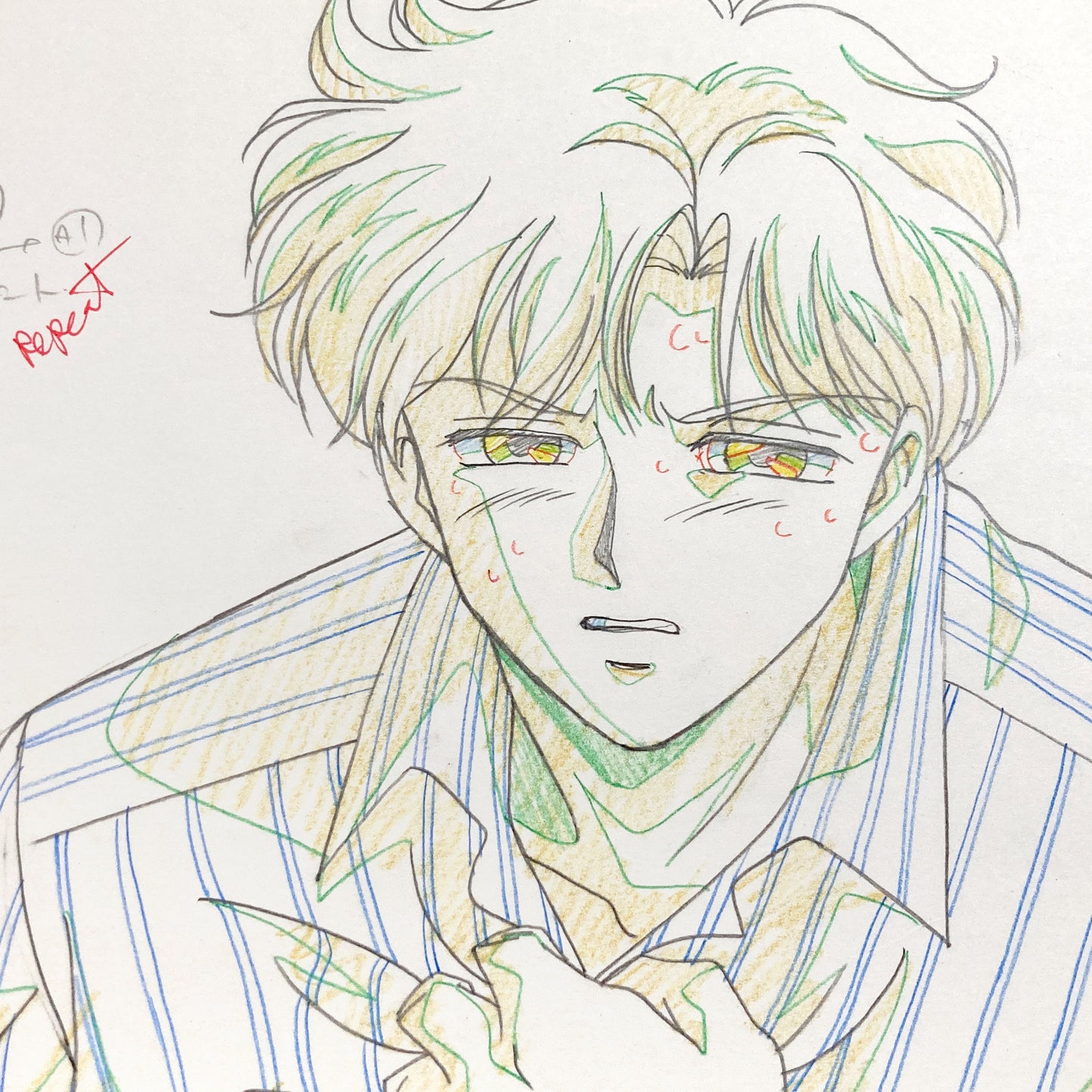 Sailor Moon S: The Movie - Kakeru Ozora Original Animation Drawing (Toei Animation, 1994). For sale on FLIP Gallery