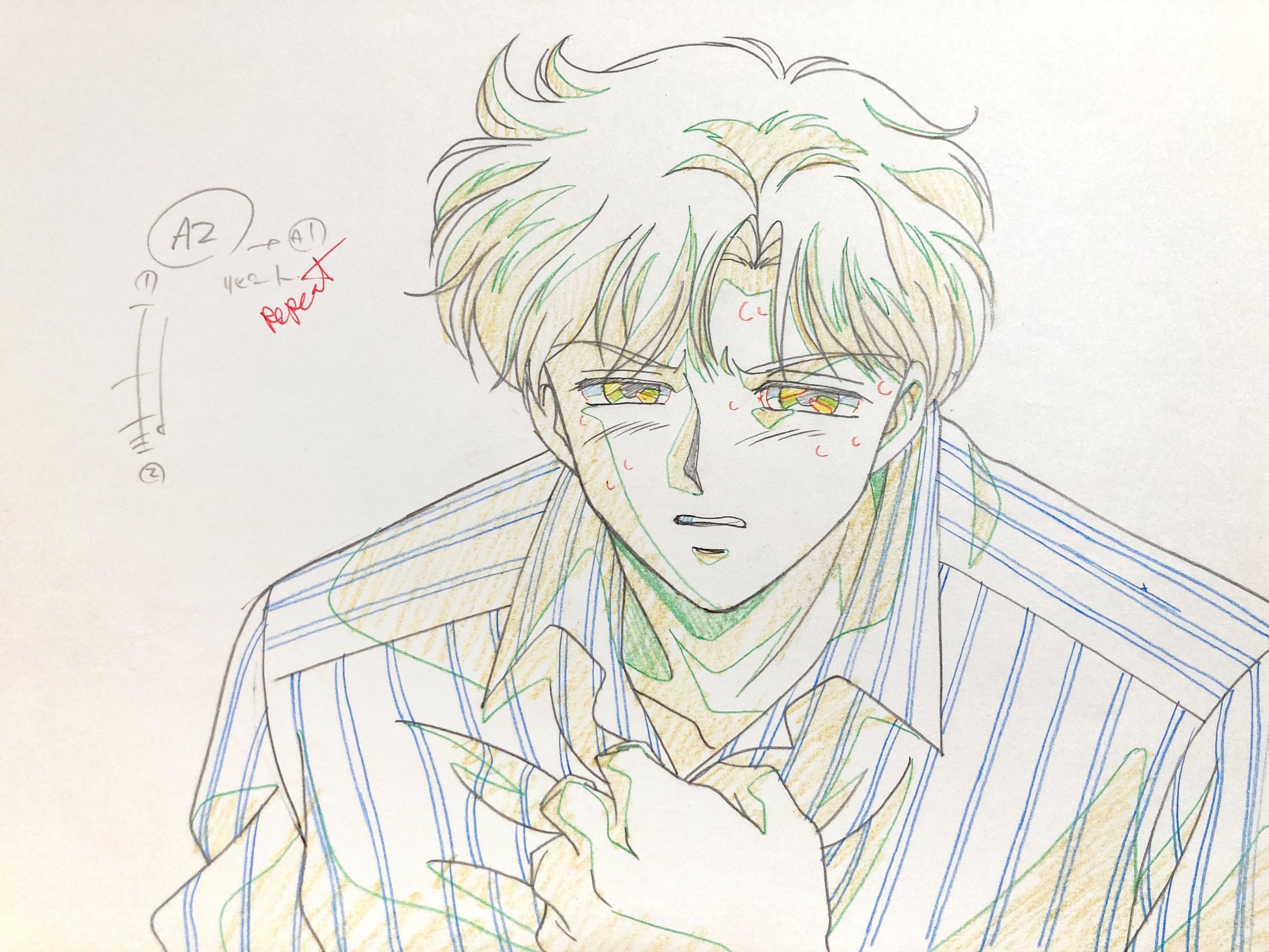 Sailor Moon S: The Movie - Kakeru Ozora Original Animation Drawing (Toei Animation, 1994). For sale on FLIP Gallery