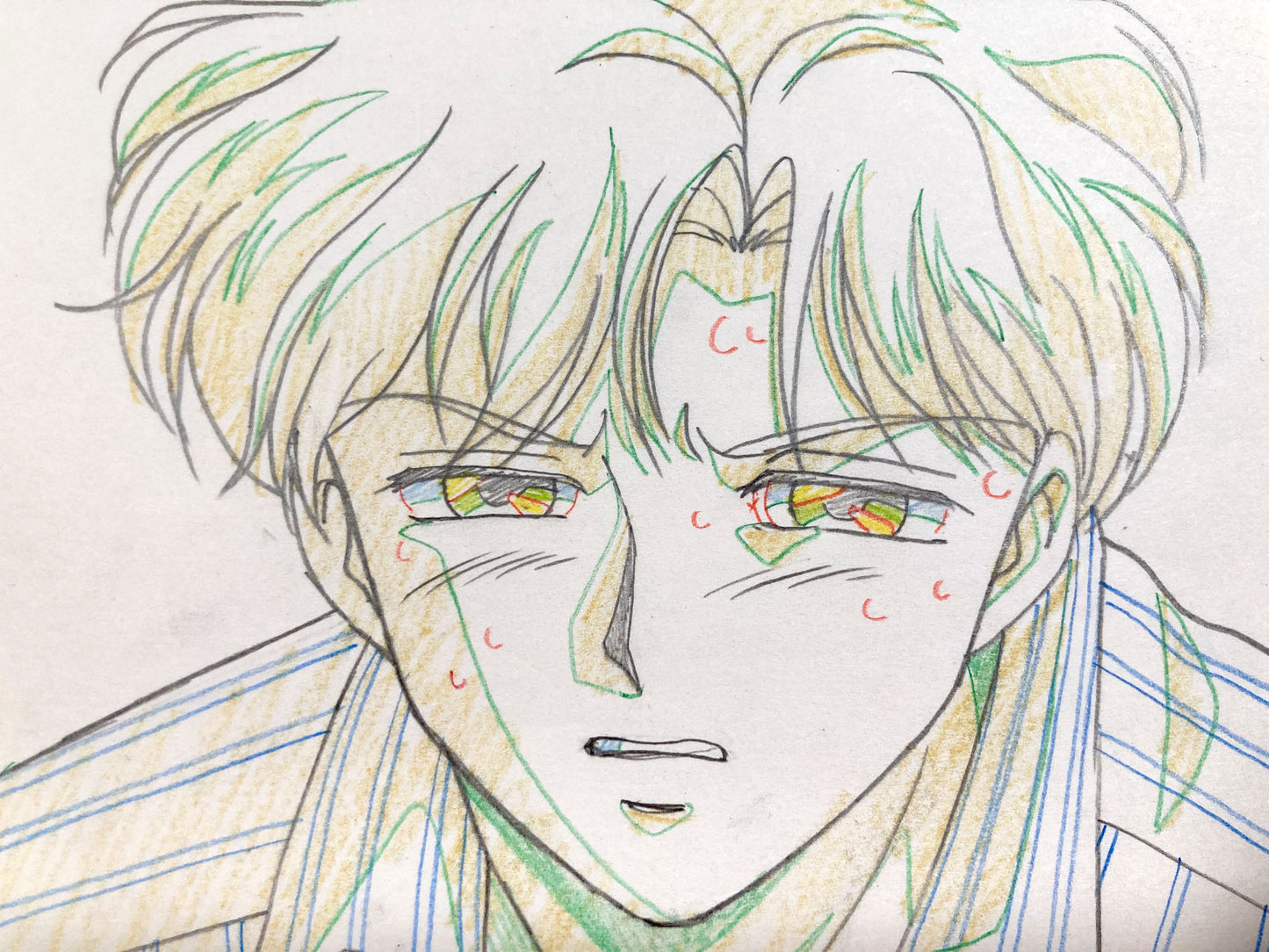 Sailor Moon S: The Movie - Kakeru Ozora Original Animation Drawing (Toei Animation, 1994). For sale on FLIP Gallery