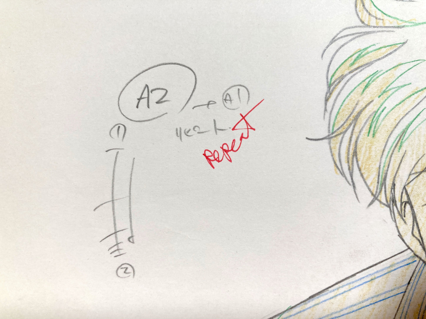 Sailor Moon S: The Movie - Kakeru Ozora Original Animation Drawing (Toei Animation, 1994). For sale on FLIP Gallery