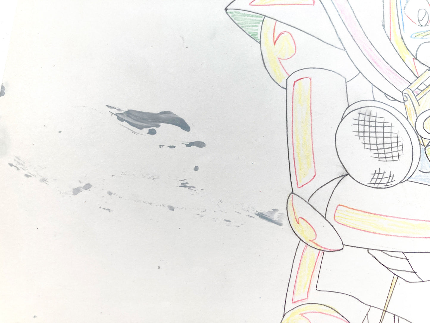 Sailor Moon Original Animation Cel and Matching Drawing of Sailor Chef (1991). For sale on FLIP Gallery