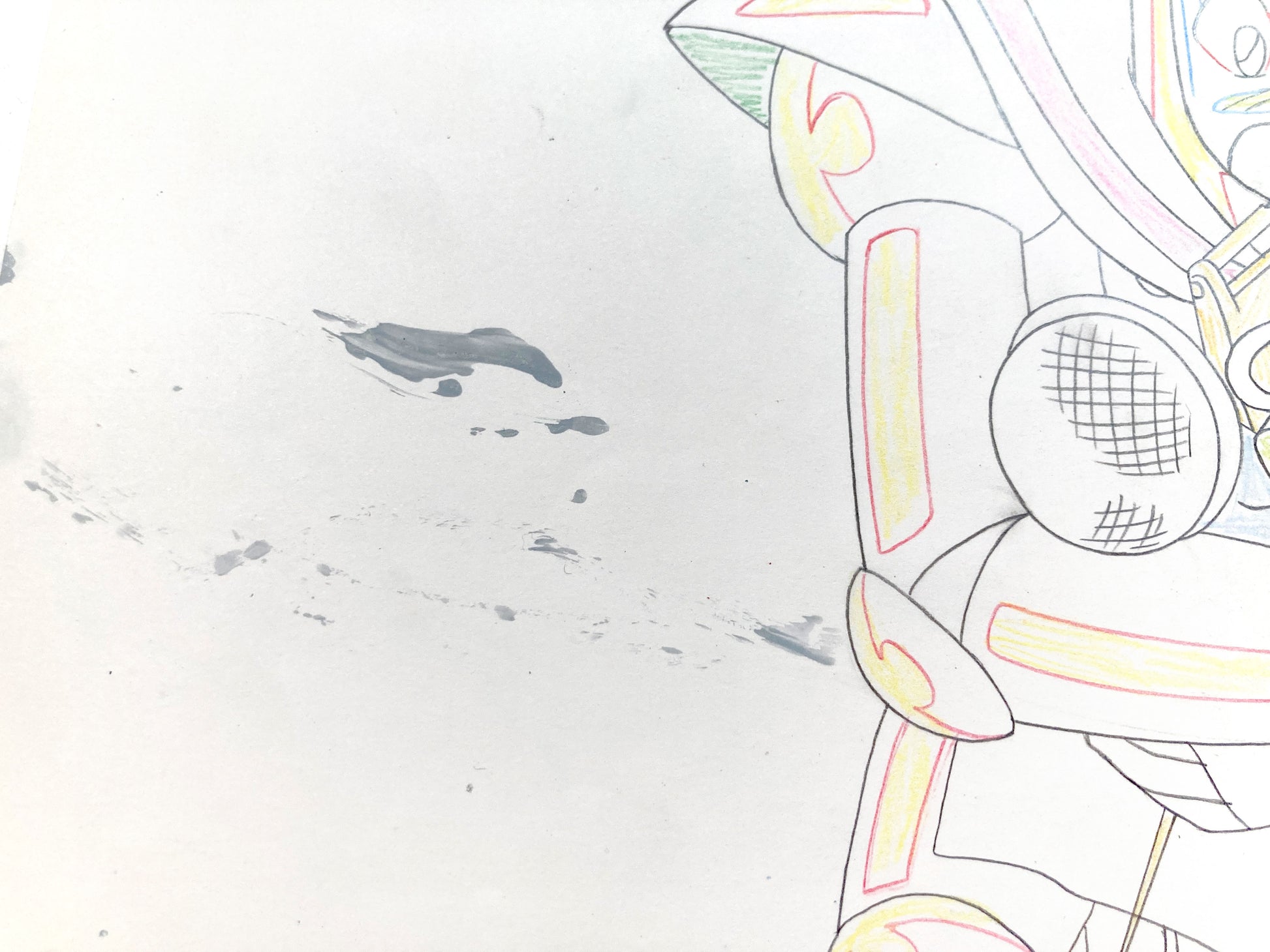 Sailor Moon Original Animation Cel and Matching Drawing of Sailor Chef (1991). For sale on FLIP Gallery