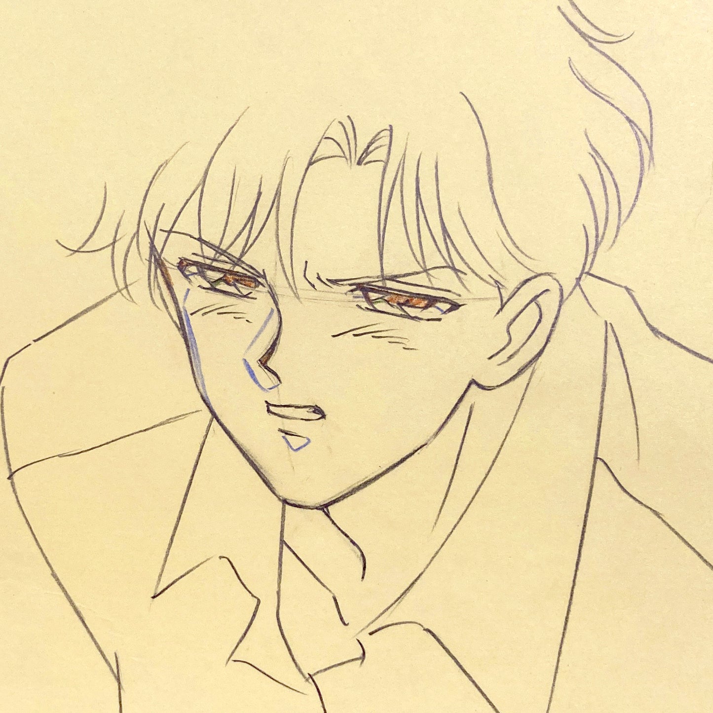 Sailor Moon S: The Movie - Kakeru Ozora Original Animation Drawing (Toei Animation, 1994). For sale on FLIP Gallery