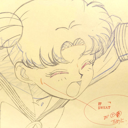 Sailor Moon Usagi Original Animation Drawing (Toei Animation, 1993). For sale on FLIP Gallery