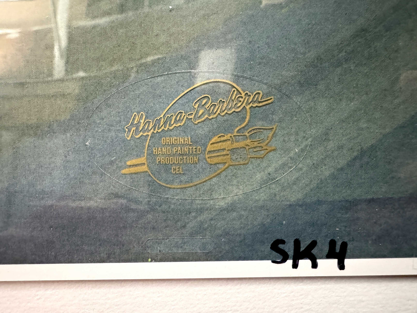 The 13 Ghosts of Scooby-Doo : Shaggy Animation Production Cel (Hanna-Barbera, c. 1985). For sale on FLIP Gallery