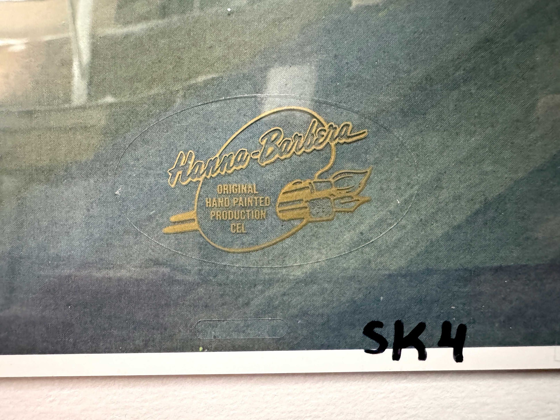 The 13 Ghosts of Scooby-Doo : Shaggy Animation Production Cel (Hanna-Barbera, c. 1985). For sale on FLIP Gallery