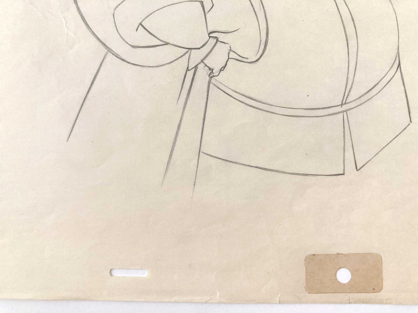 Sleeping Beauty - King Hubert Original Production Used Animation Drawing (Walt Disney, 1959). For sale on FLIP Gallery