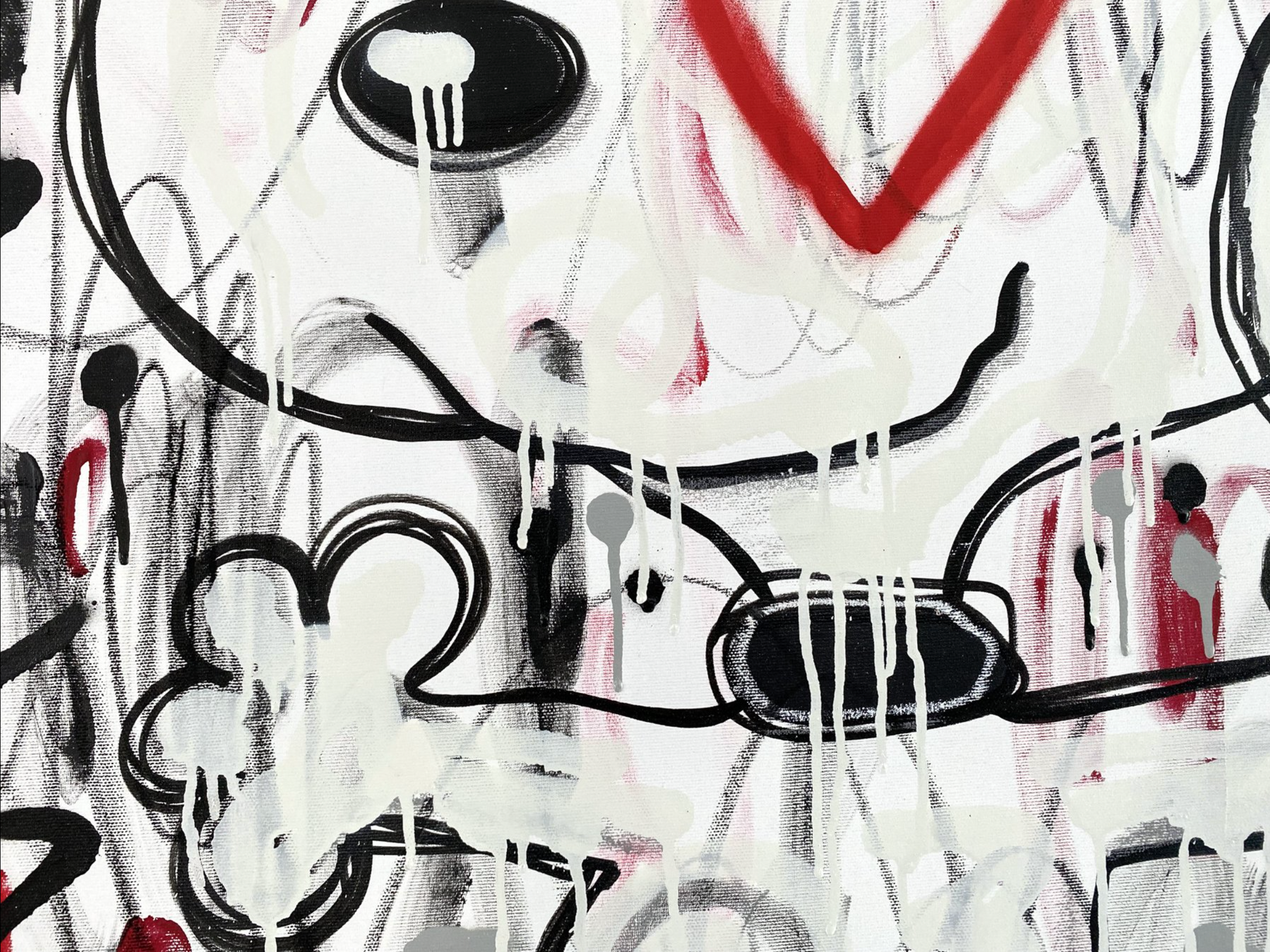 "SNOOPY 740" : Original Street Art Painting by Harleen (100x80 cm). For sale on FLIP Gallery