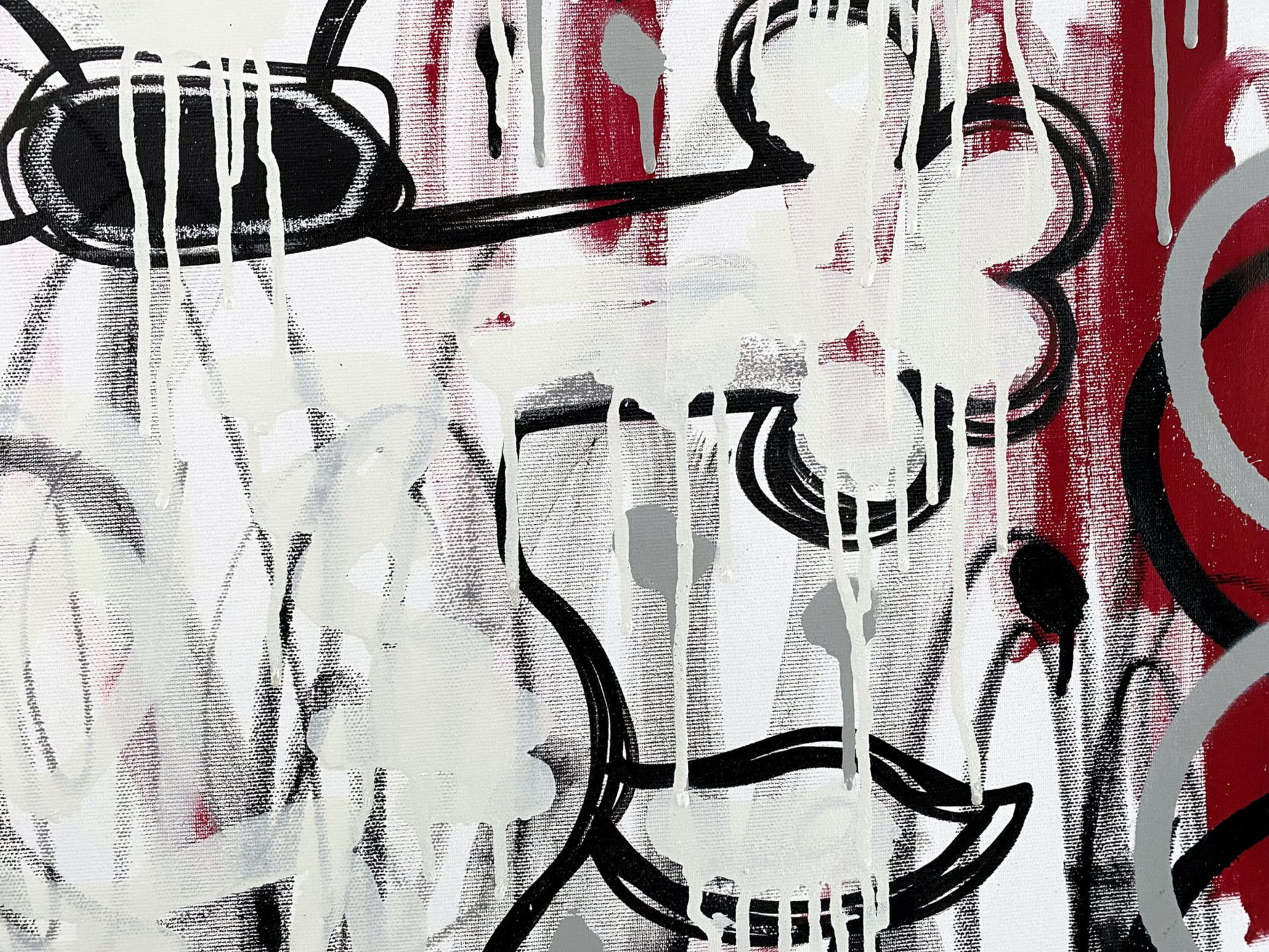 "SNOOPY 740" : Original Street Art Painting by Harleen (100x80 cm). For sale on FLIP Gallery