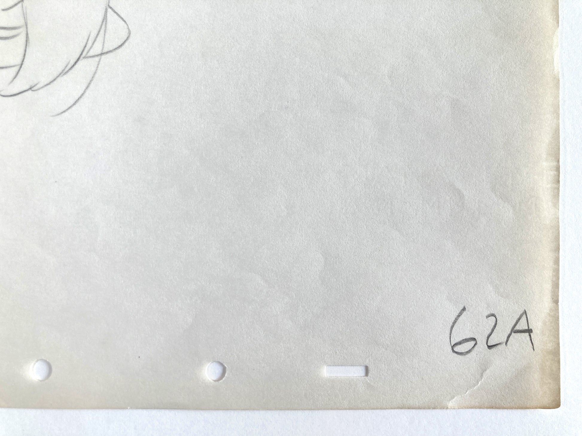 Snow White and the Seven Dwarfs : Original Bashful Production Rough Drawing (Walt Disney, 1937). For sale on FLIP Gallery