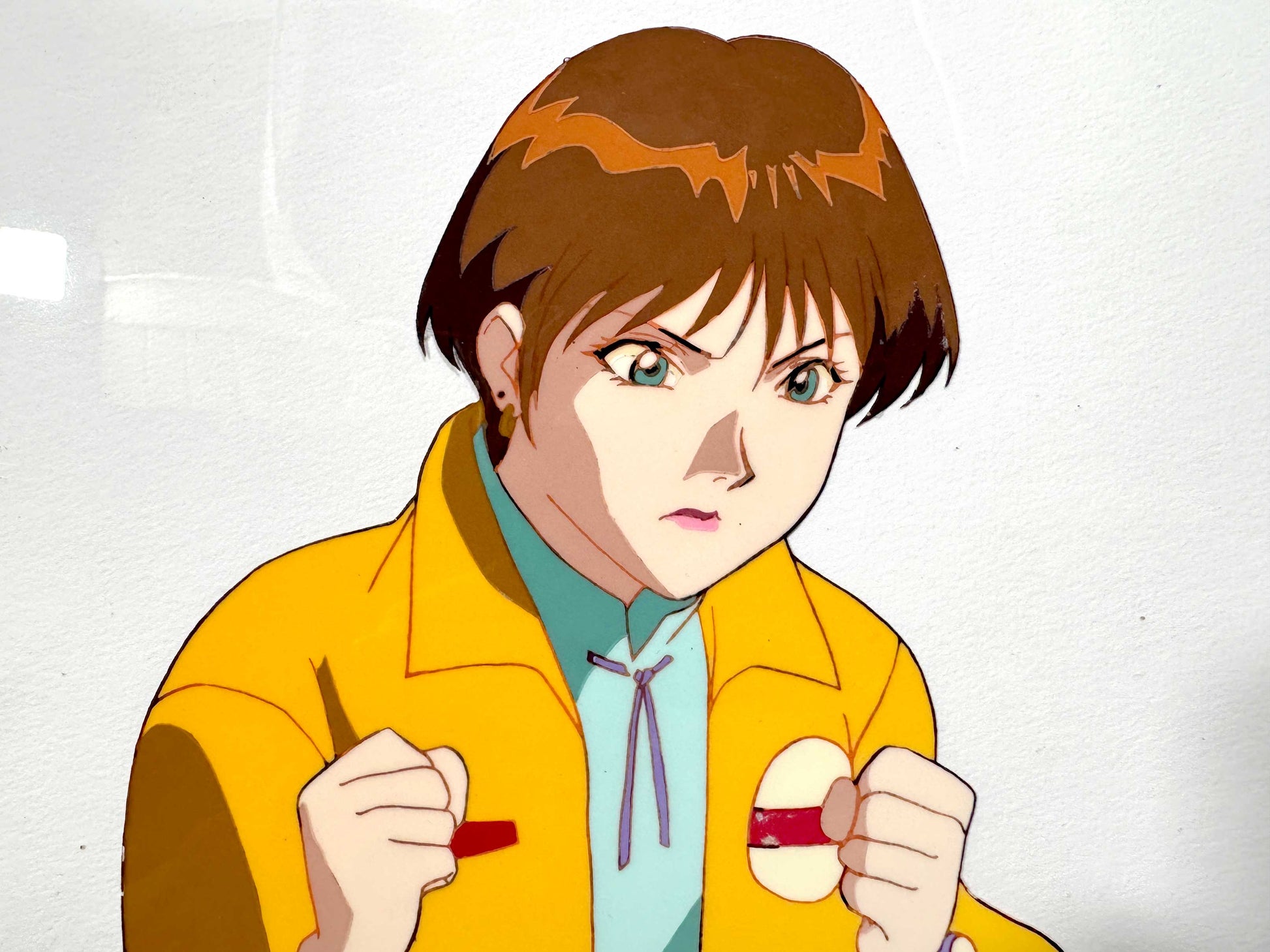 Speed Racer / Mach GoGoGo : Original Animation Art Cel and Matching Drawing (1997). For sale on FLIP Gallery