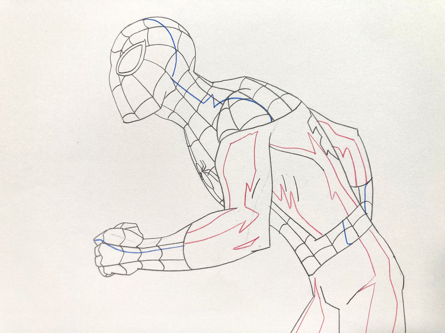 "Ultimate Spider-Man Animation Series" Original Production Used Drawing (2012-2017). For sale on FLIP Gallery
