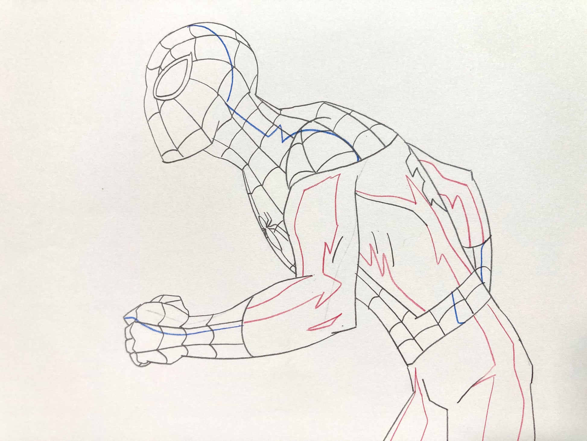 "Ultimate Spider-Man Animation Series" Original Production Used Drawing (2012-2017). For sale on FLIP Gallery