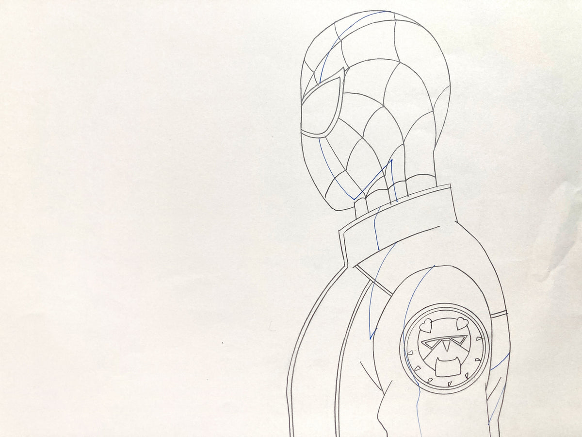 Original Production Art Drawing from Ultimate Spider-Man Animation Series (2012-2017). For sale on FLIP Gallery