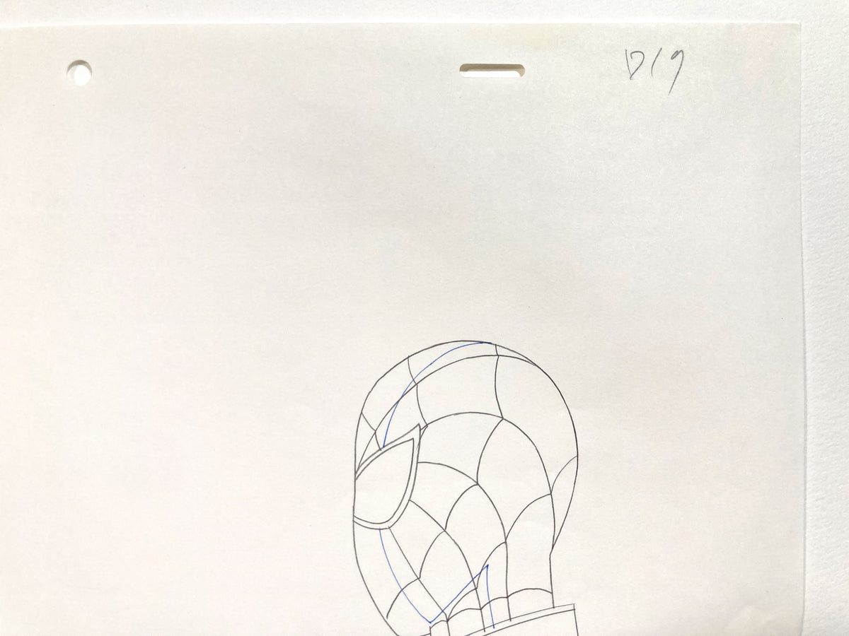 Original Production Art Drawing from Ultimate Spider-Man Animation Series (2012-2017). For sale on FLIP Gallery