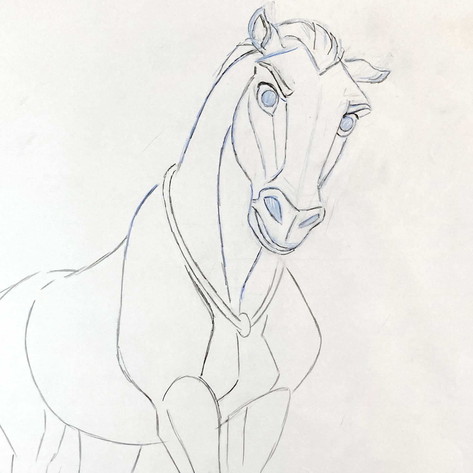 Spirit: Stallion of the Cimarron - Original Production Used Animation Drawing (DreamWorks, 2002). For sale on FLIP Gallery