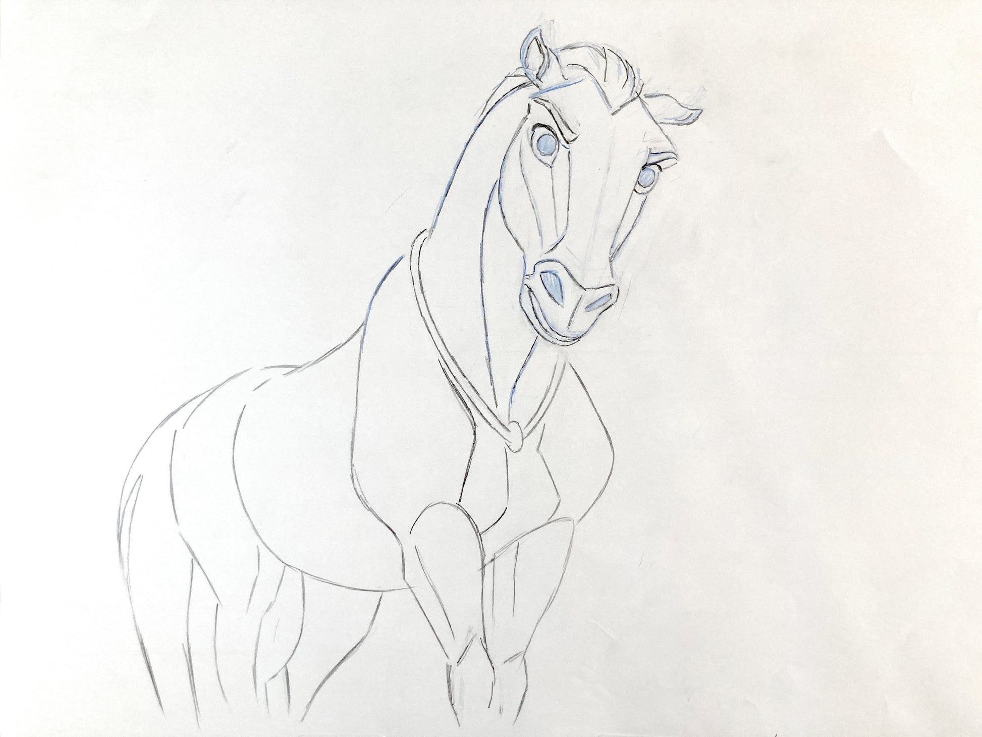Spirit: Stallion of the Cimarron - Original Production Used Animation Drawing (DreamWorks, 2002). For sale on FLIP Gallery