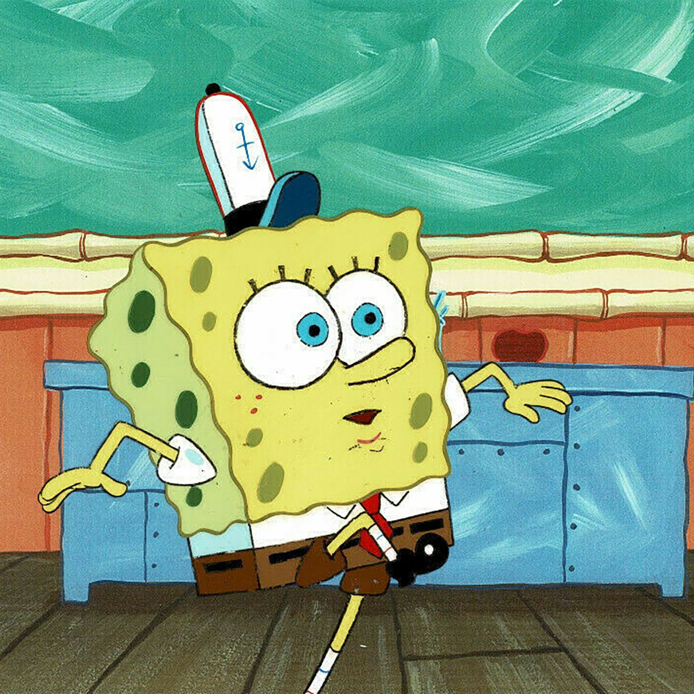 Original Animation Production Cel from Spongebob