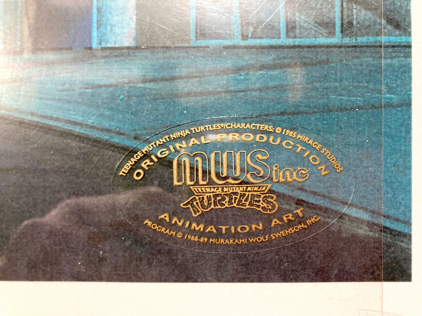 Teenage Mutant Ninja Turtles : Raphael Original Production Cel – Murakami-Wolf-Swenson (1987–1989). For sale on FLIP Gallery