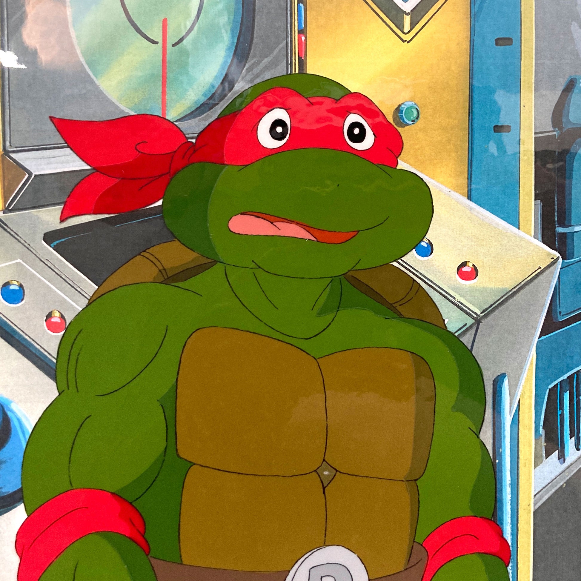 Teenage Mutant Ninja Turtles : Raphael Original Production Cels – Murakami-Wolf-Swenson (1987–1989). For sale on FLIP Gallery