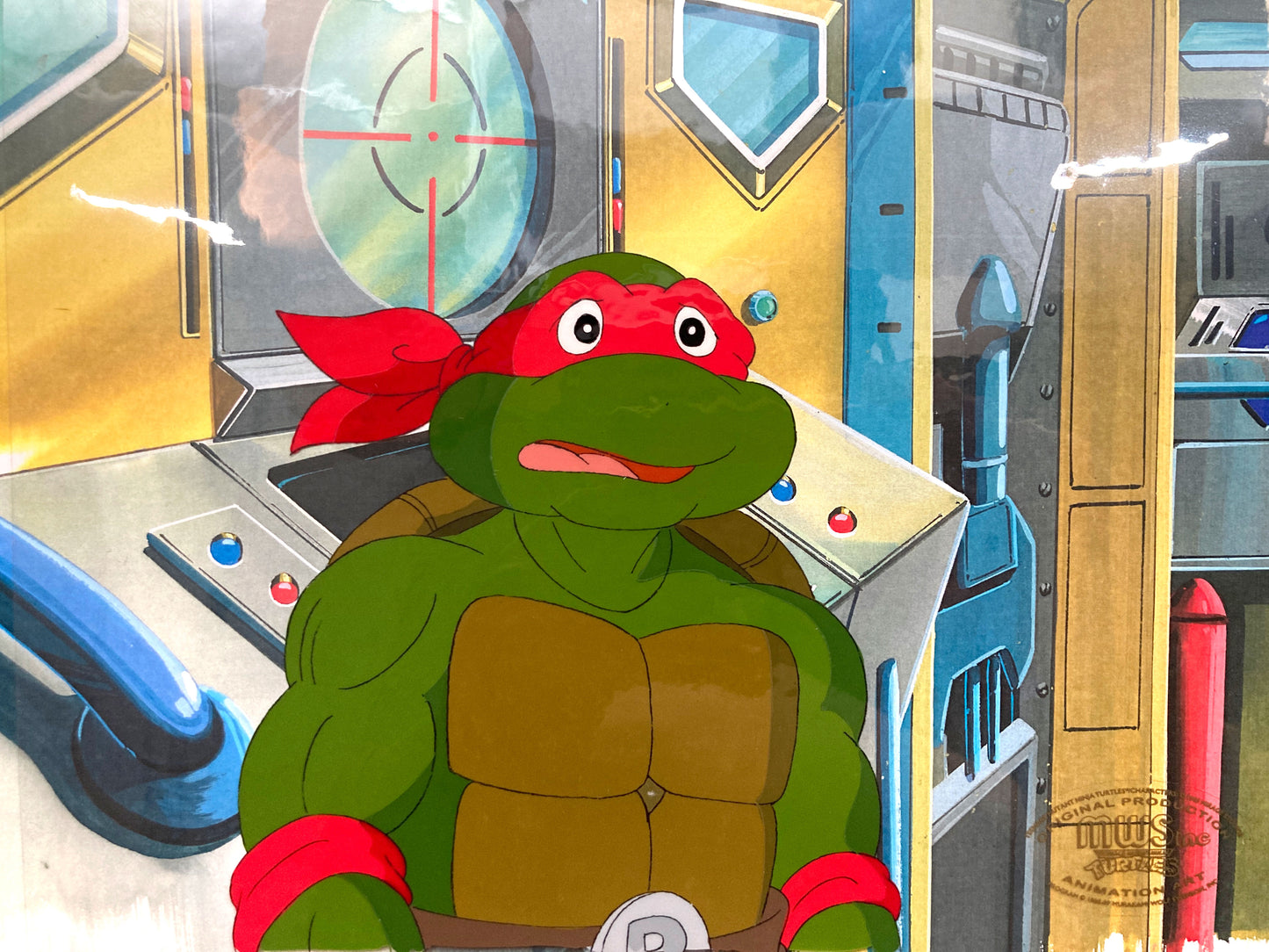 Teenage Mutant Ninja Turtles : Raphael Original Production Cels – Murakami-Wolf-Swenson (1987–1989). For sale on FLIP Gallery