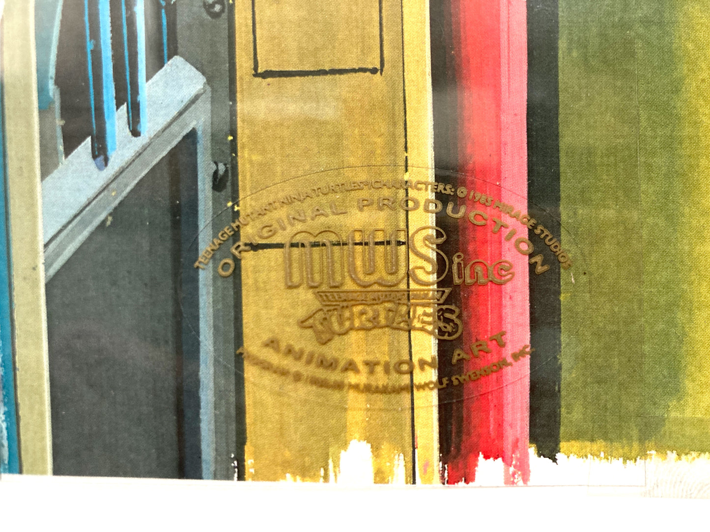 Teenage Mutant Ninja Turtles : Raphael Original Production Cel – Murakami-Wolf-Swenson (1987–1989). For sale on FLIP Gallery